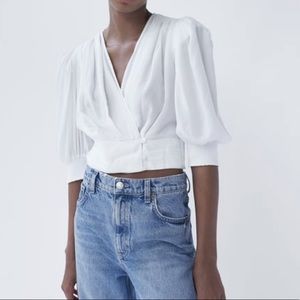 Zara Flowy top